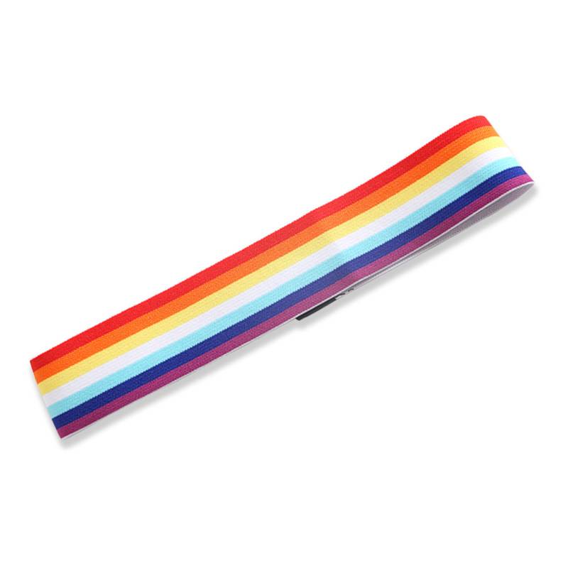 Colored hair belt